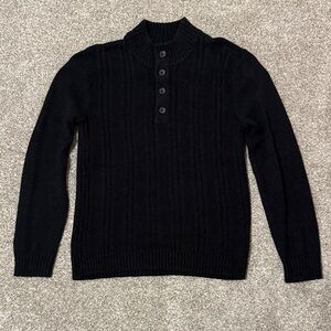 Method Black Sweater button down